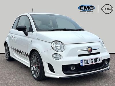 Used Abarth 595 140 HP (102 kW) 2016 White Hatchback
