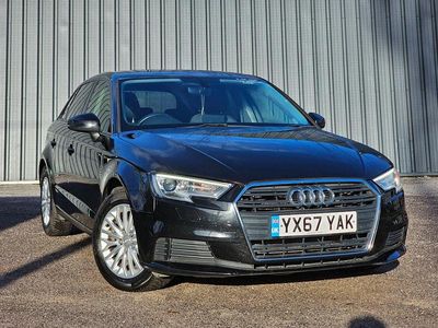 Used Audi A3 Sportback 2017 Black Hatchback