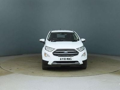 Used Ford Ecosport Titanium 125 HP (91 kW) 2018 White SUV