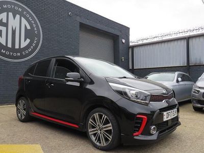 Used Kia Picanto GT-Line 67 HP (49 kW) 2017 Black Hatchback