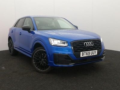 Used Audi Q2 Black Edition 150 HP (110 kW) 2019 Blue SUV