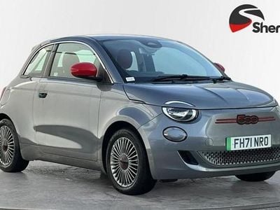 Used Fiat 500e Red 86 kW (118 HP) 2022 Hatchback