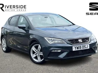 Used Seat Leon FR 130 HP (95 kW) 2019 Magnetic grey Hatchback