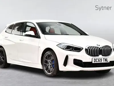 Used BMW 118 M Sport 138 HP (101 kW) 2019 White Hatchback