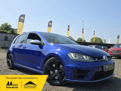 Used VW Golf VII R 310 HP (228 kW) 2016 Blue Hatchback
