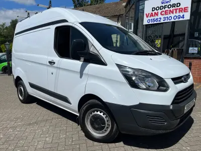 Used Ford Transit Custom 100 HP (73 kW) 2015 White Van