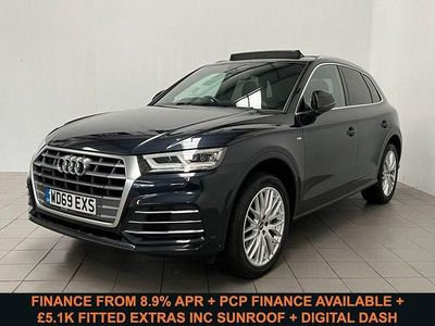 Used Audi Q5 S-Line 190 HP (139 kW) 2020 Blue SUV