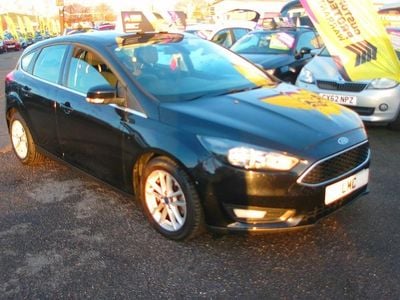 Used Ford Focus Zetec 2015 Black Hatchback