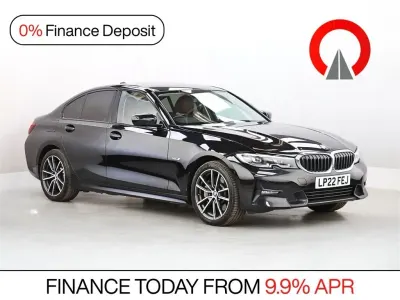 Used BMW 330e Sport Line 292 HP (214 kW) 2022 Black Sedan