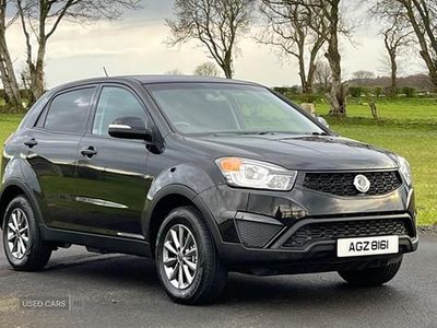 Used Ssangyong (KGM) Korando 149 HP (109 kW) 2016 Black Estate