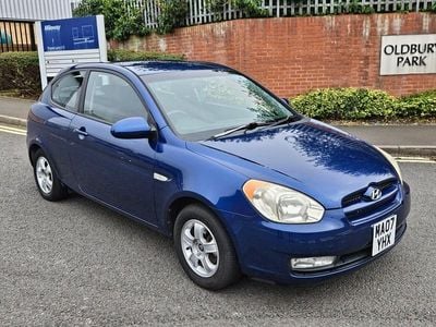 Blue Used 2007 Hyundai Accent Hatchback | £895