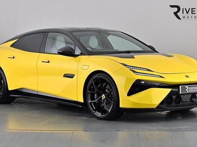 Solar yellow Used 2025 Lotus Emeya Hatchback | £84,990 (A bit pricey)