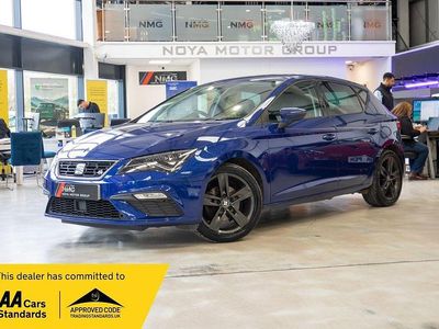Used Seat Leon FR 130 HP (95 kW) 2018 Blue Hatchback
