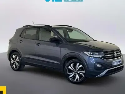 Used VW T-Cross Black Edition 95 HP (69 kW) 2023 Grey SUV