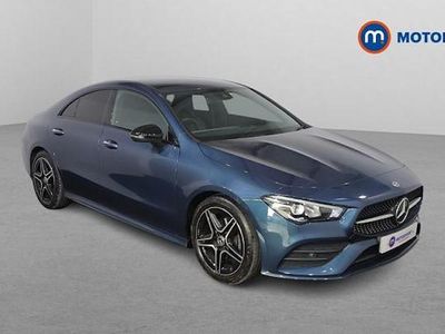 Used Mercedes CLA180 AMG Line Premium 136 HP (100 kW) 2022 Blue Sedan