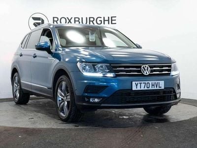 Used VW Tiguan Allspace Match 150 HP (110 kW) 2020 Blue SUV
