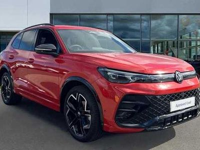 Persimmon red Used 2025 VW Tiguan R-line SUV | £34,120 (Expensive)