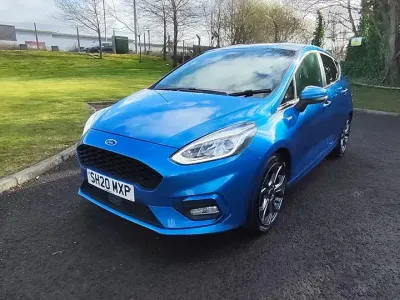 Used Ford Fiesta ST-Line 95 HP (69 kW) 2020 Blue Hatchback