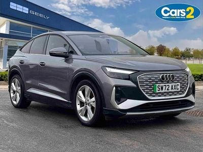 Used Audi Q4 Sportback e-tron S-Line 125 kW (170 HP) 2022 Grey SUV