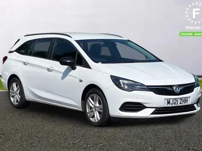 Used Vauxhall Astra Business Edition 2021 White Estate