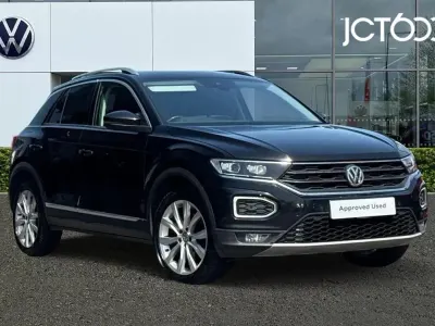 Used VW T-Roc SEL 150 HP (110 kW) 2018 White SUV