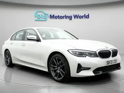 Usado BMW 320 Sport Line 184 CV (135 kW) 2021 Blanco Berlina