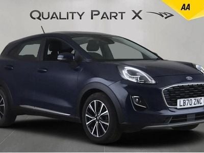 Used Ford Puma Titanium 2021 Blue SUV
