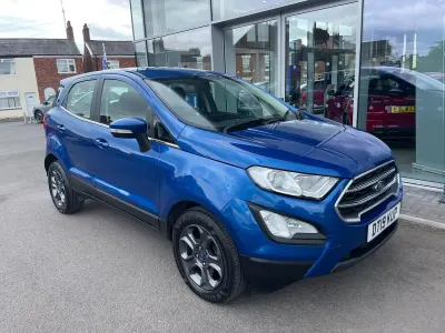 Used Ford Ecosport Zetec 125 HP (91 kW) 2019 Blue SUV