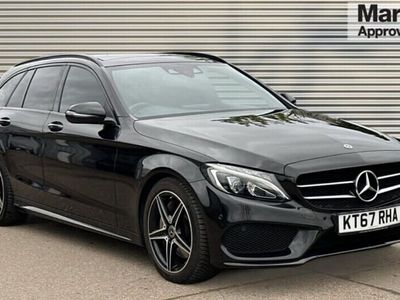 used Mercedes E250 C-Class Estate (2018/67)C d AMG Line Premium 9G-Tronic Plus auto (12/16 on) 5d