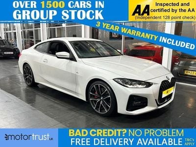 White Used 2021 BMW 420 M Sport Coupe | £26,995 (Expensive)