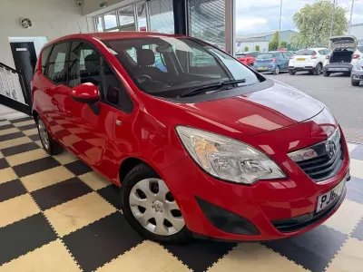 Second-hand Vauxhall Meriva 110 CP (80 kW) 2012 Roșu Monovolum