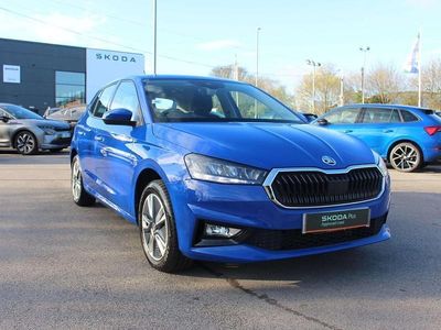 Used Skoda Fabia SE L 2023 Blue Hatchback