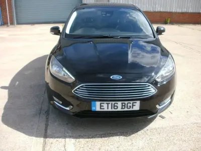 Used Ford Focus Titanium 125 HP (91 kW) 2016 Black Hatchback