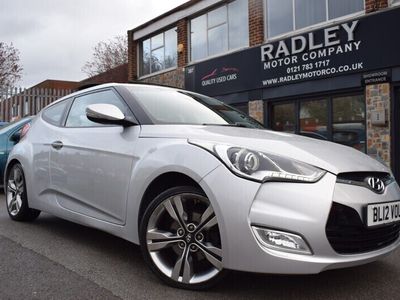 used Hyundai Veloster Veloster 2012 (12)1.6 GDi Sport DCT Euro 5 4dr Petrol Silver