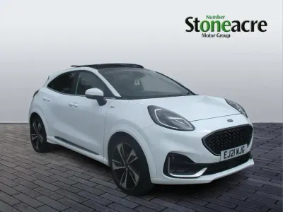 Used Ford Puma ST-Line 125 HP (91 kW) 2021 White SUV