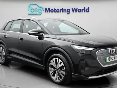 Used Audi Q4 e-tron Sport 125 kW (170 HP) 2022 Black SUV