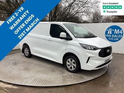 Used Ford Transit Custom Limited 136 HP (100 kW) 2024 White Van
