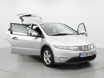 Silver Used 2008 Honda Civic ES Hatchback | £1,895 (Fair price)