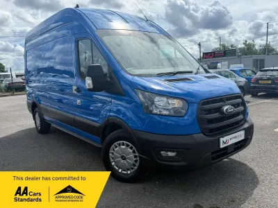 Used Ford Transit S 170 HP (125 kW) 2020 Blue Van