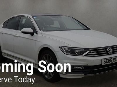 Used VW Passat R-line 2017 White Sedan