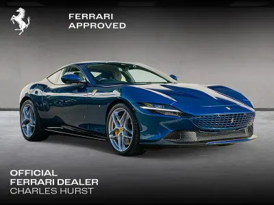 Used Ferrari Roma 620 HP (456 kW) 2023 Blue Coupe