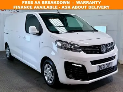 Used Vauxhall Vivaro Sportive 2021 White MPV