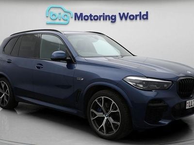 Blue Used 2022 BMW X5 M Sport SUV | £39,300 (Good price)