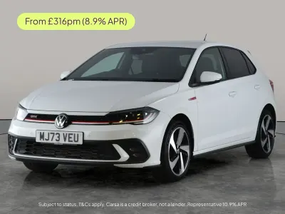 Begagnad VW Polo GTI 207 HK (152 kW) 2023 Vit Halvkombi
