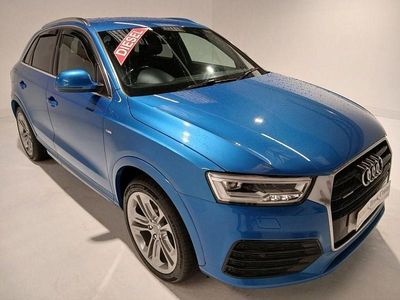Used Audi Q3 S-line plus 184 HP (135 kW) 2016 Blue SUV