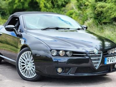 Used Alfa Romeo Spider 260 HP (191 kW) 2007 Black Cabriolet