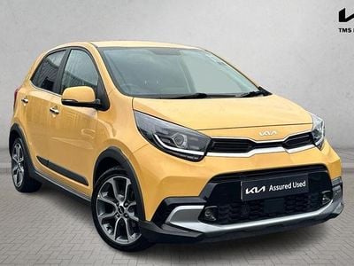 Yellow Used 2022 Kia Picanto X-Line Hatchback | £13,490 (Fair price)