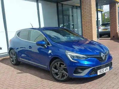 Gebraucht Renault Clio V RS Line 130 PS (95 kW) 2020 Blau Kleinwagen
