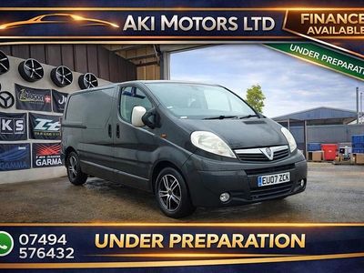 Used Vauxhall Vivaro Sportive 115 HP (84 kW) 2007 Black MPV