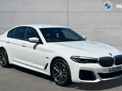 Used BMW 530e M Sport 292 HP (214 kW) 2022 White Sedan
